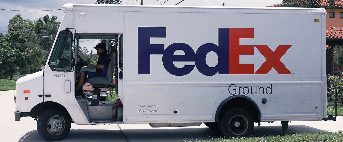 FedEx truck